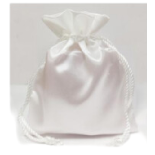 Pochette en satin - Offert pour tout achat de flacon en verre d'huile ou de roller contour des yeux!